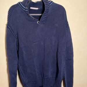 Rodd & Gunn Men's Dark Blue Zip Up Sweater